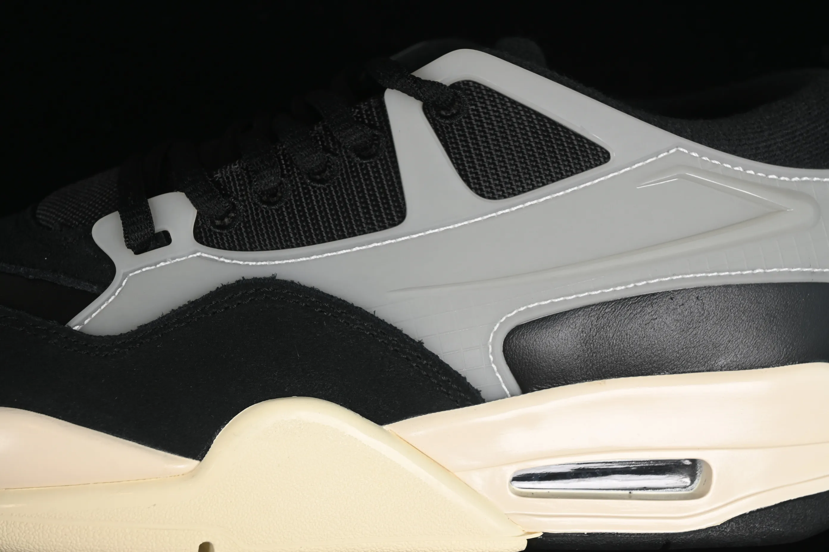 All categories Air Jordan Jordan series basketball shoes Air Jordan 4 Air Jordan 4 "Remastered" AJ4 Joe 4 remake raw rubber black FQ7939-006